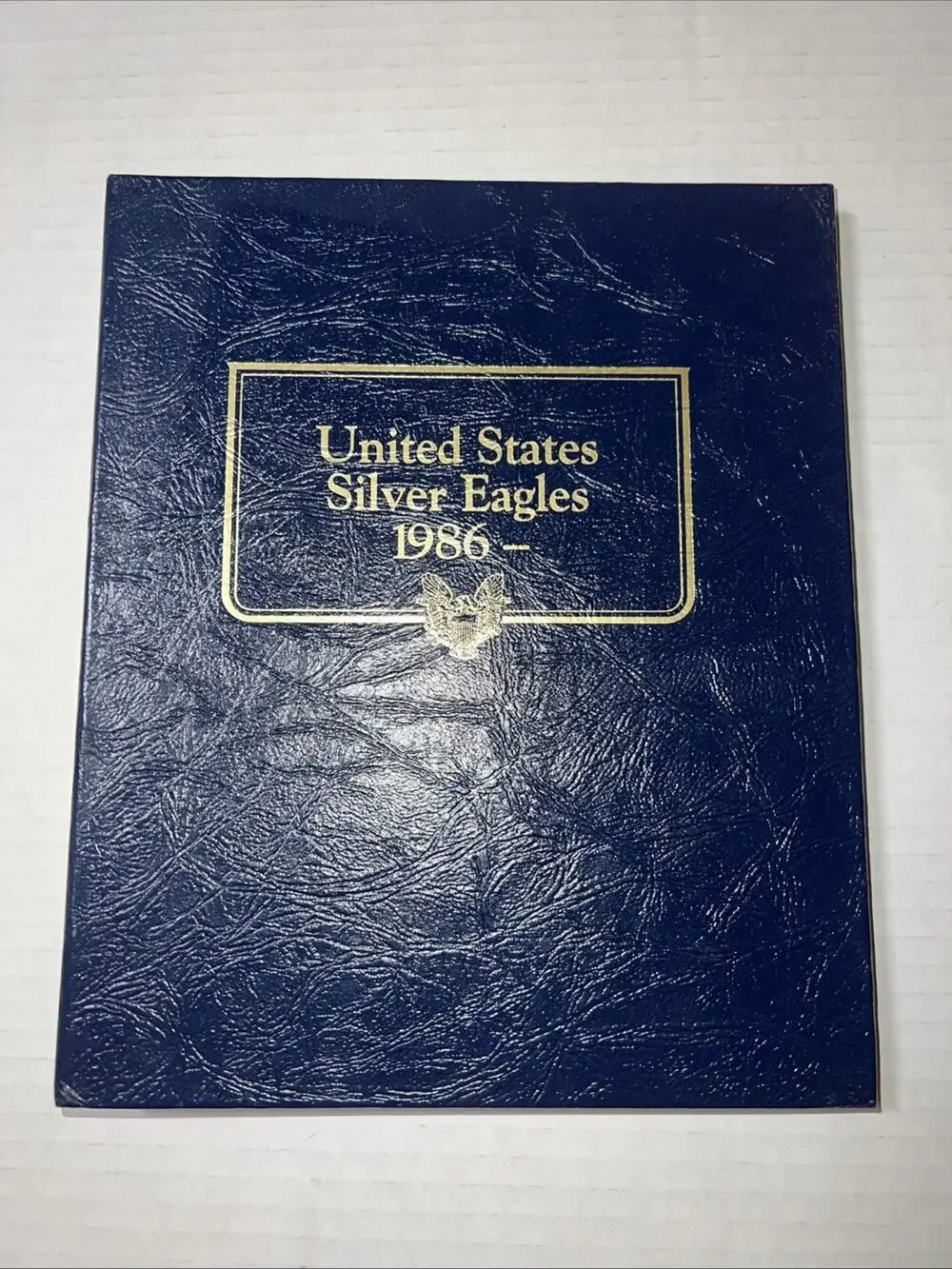 Whitman Classic United States Silver Eagles Coin Album 1986-1998 #9157